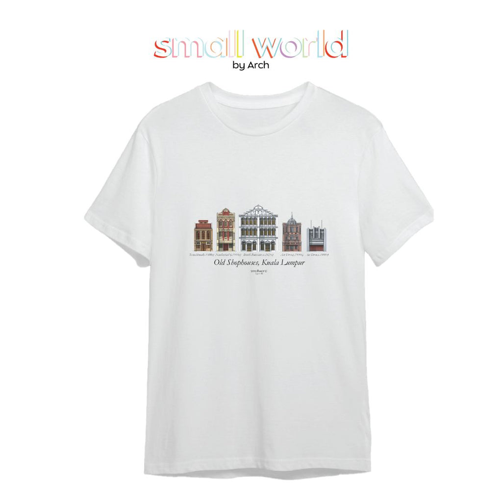 Kuala Lumpur Series - Old Shophouses T-Shirt (TSH-SHO111)
