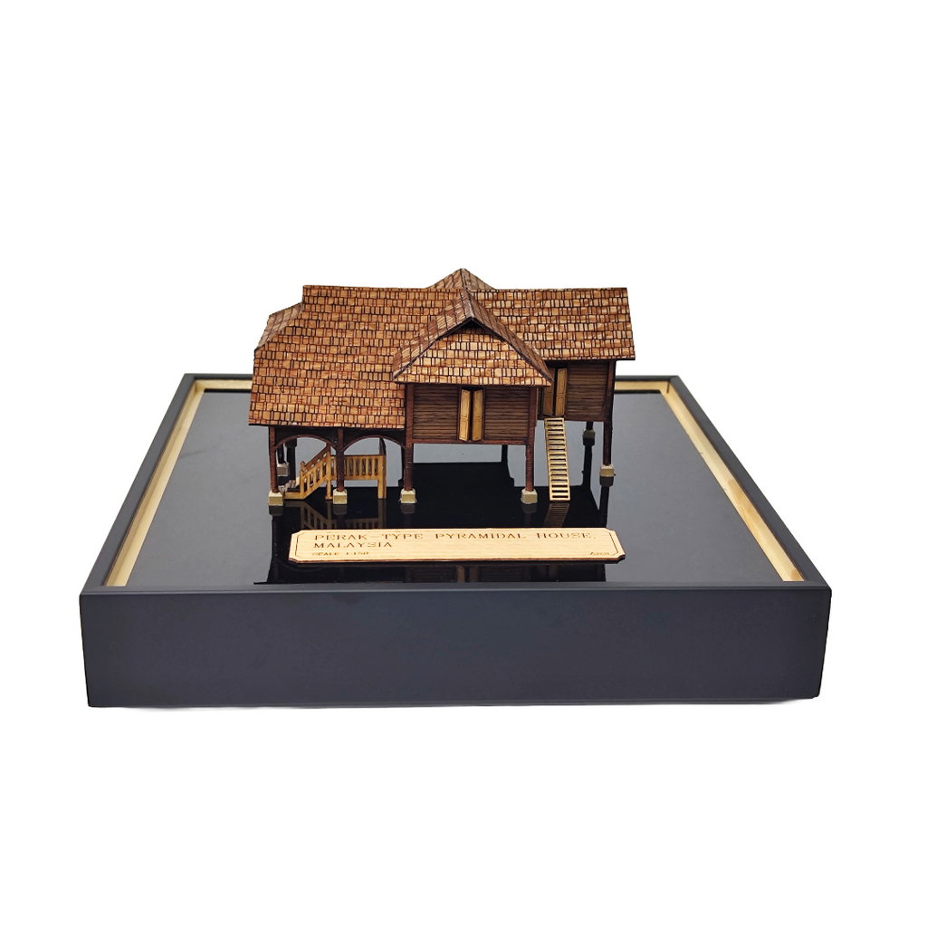 3-D Miniatures  - Traditional Malay House - Perak