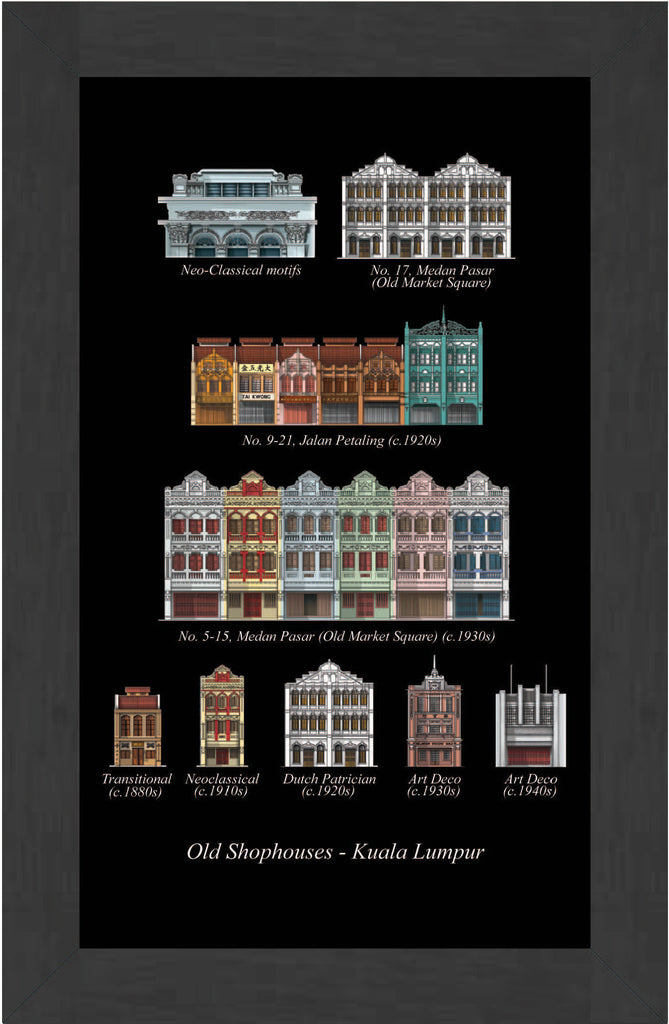 Old Shophouses, Kuala Lumpur