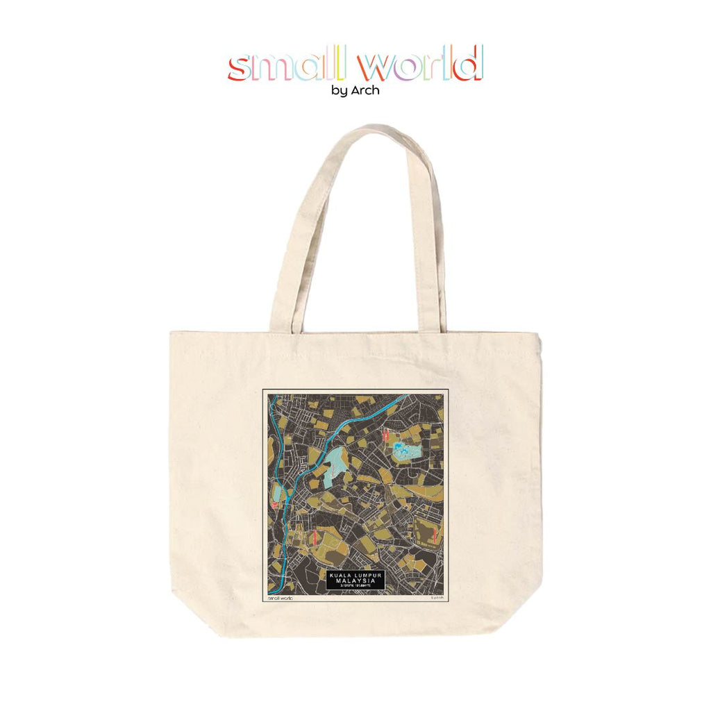 Kuala Lumpur Series - KL Map Totebag (TBG-MAP100)