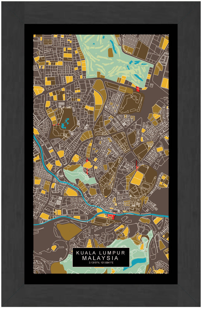 Kuala Lumpur Map