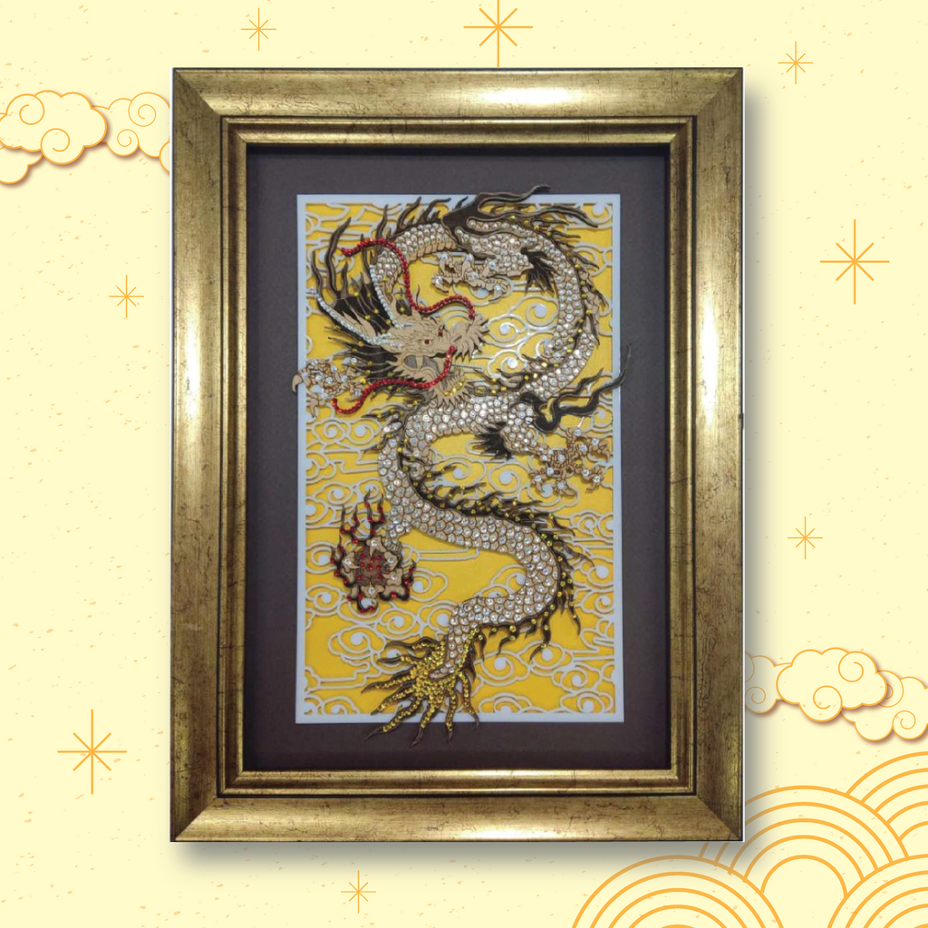 Prosperity Dragon with Swarovski (CA0008-83)