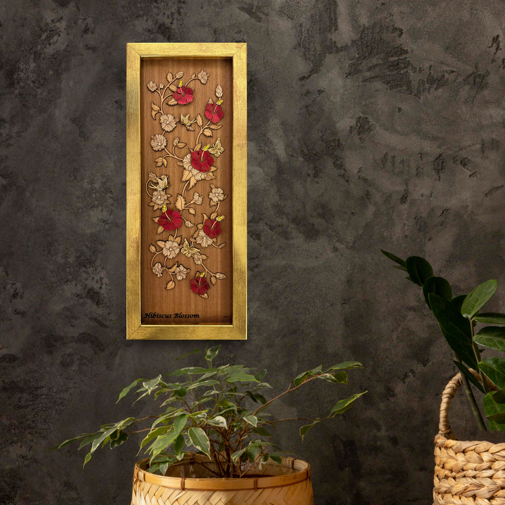 2-D Art Pieces  - Hibiscus Blossom