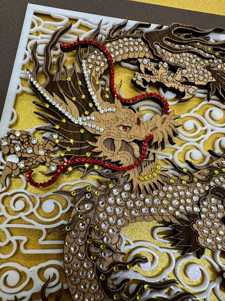 Prosperity Dragon with Swarovski (CA0008-83)