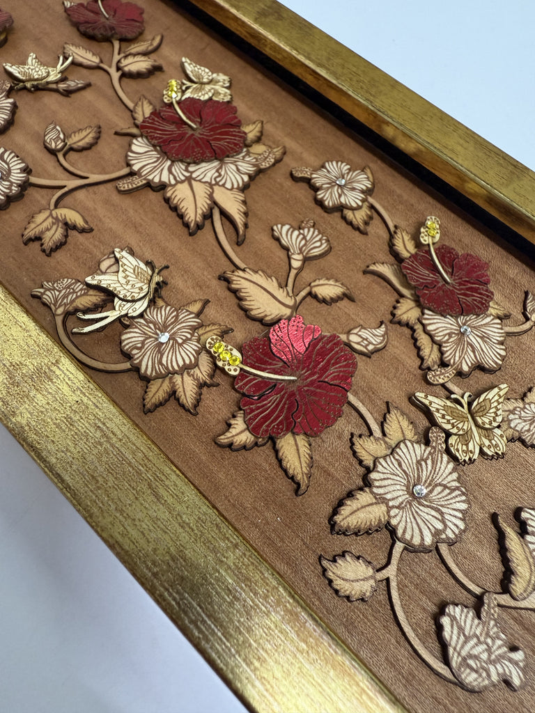 2-D Art Pieces  - Hibiscus Blossom