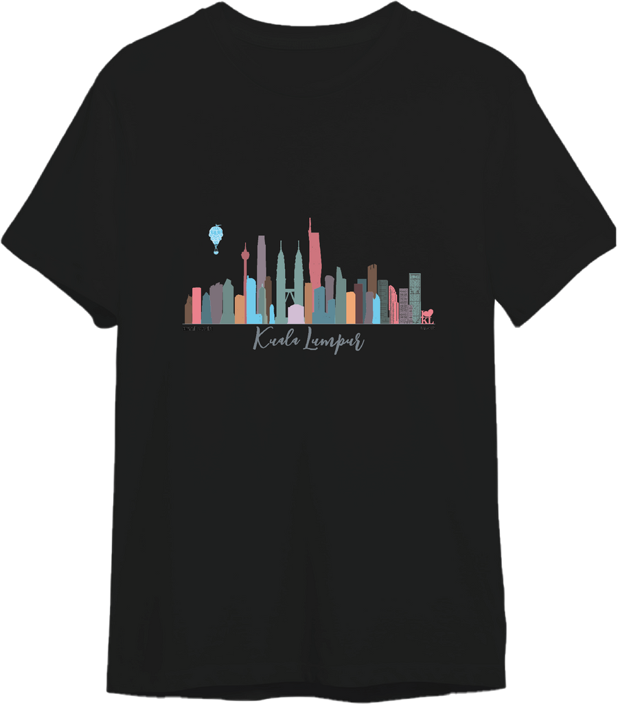 Kuala Lumpur Series - KL Skyline T-Shirt (TSH-KUL103)