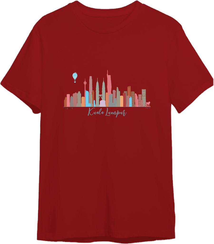 Kuala Lumpur Series - KL Skyline T-Shirt (TSH-KUL103)