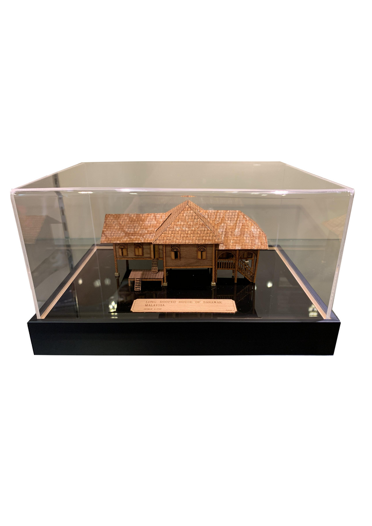 3-D Miniatures  - Traditional Malay House - Sarawak