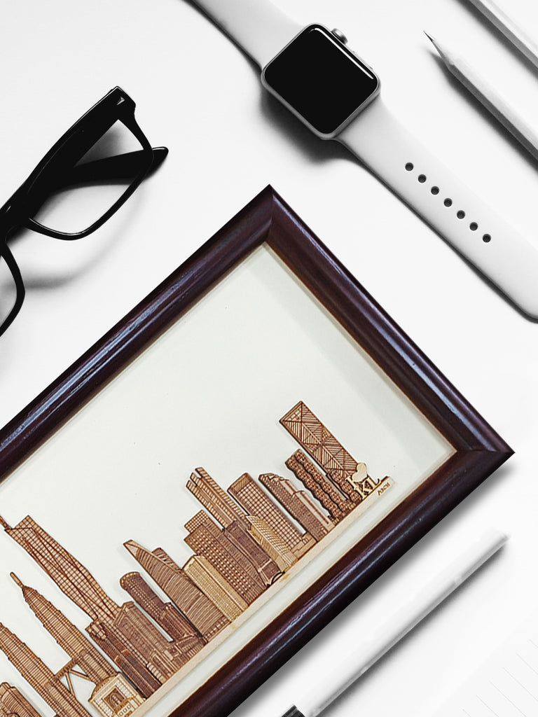 2-D Art Pieces  - Kuala Lumpur Skyscrapers