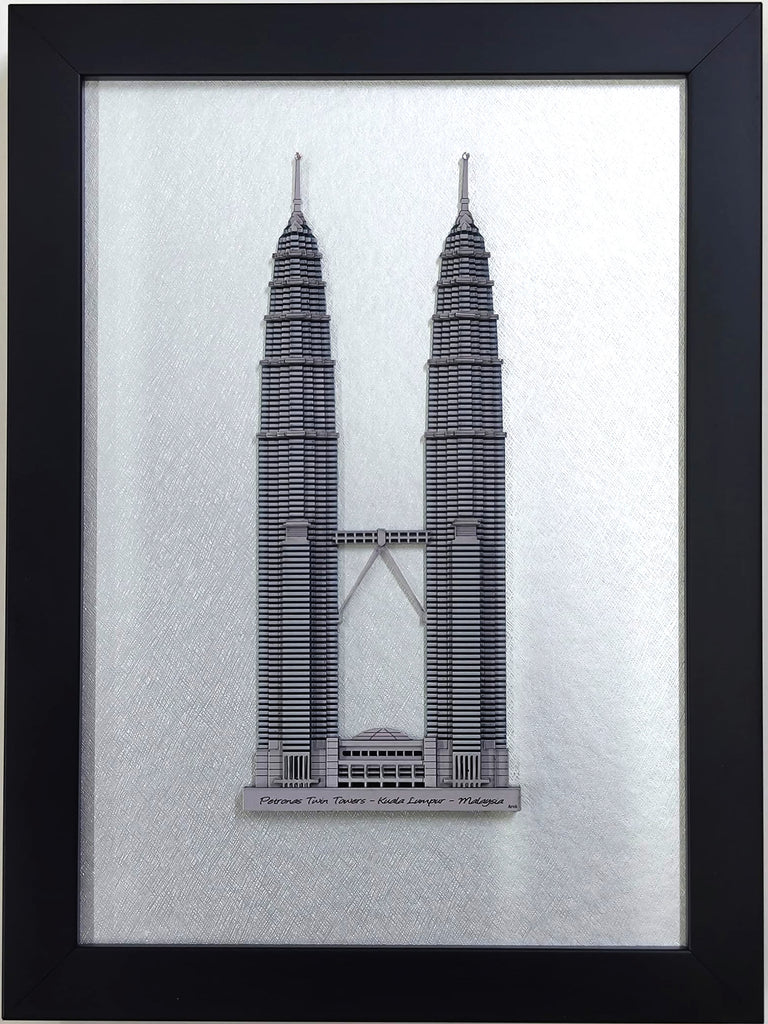 2-D Art Pieces  - Petronas Twin Towers