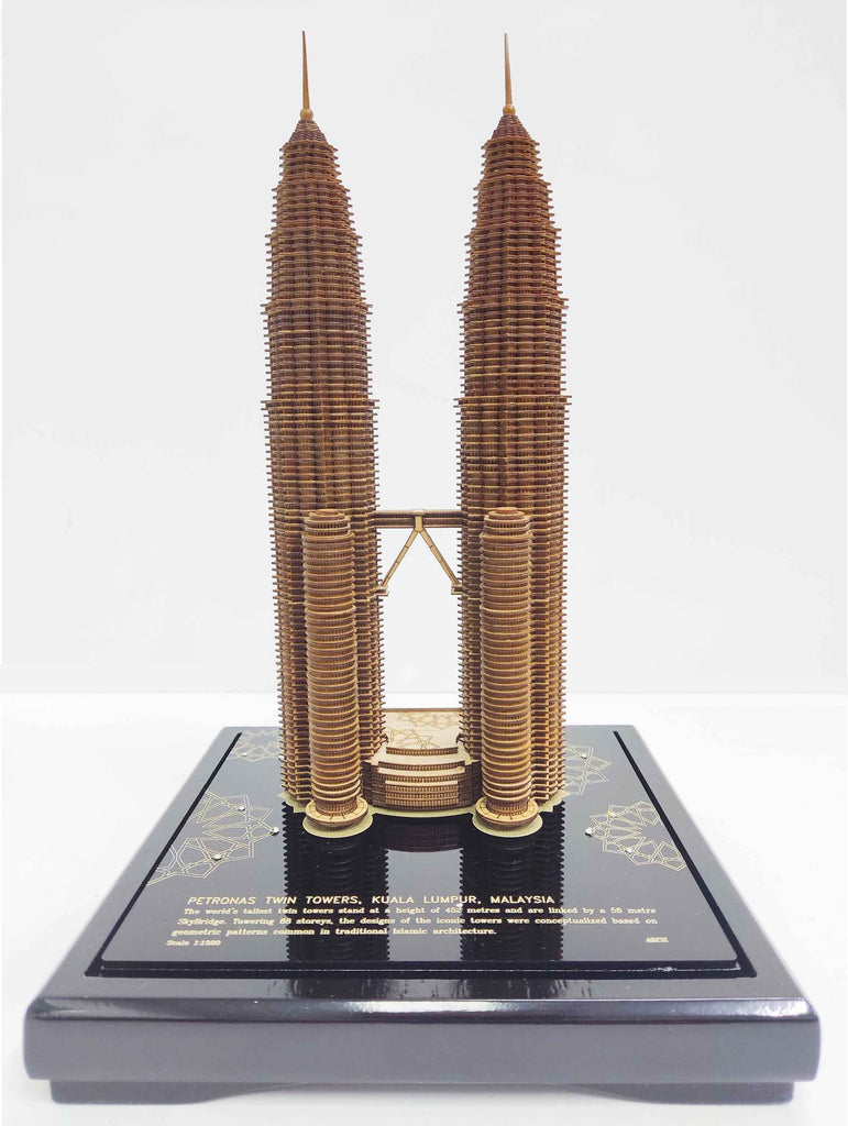 3-D Miniatures  - Petronas Twin Towers