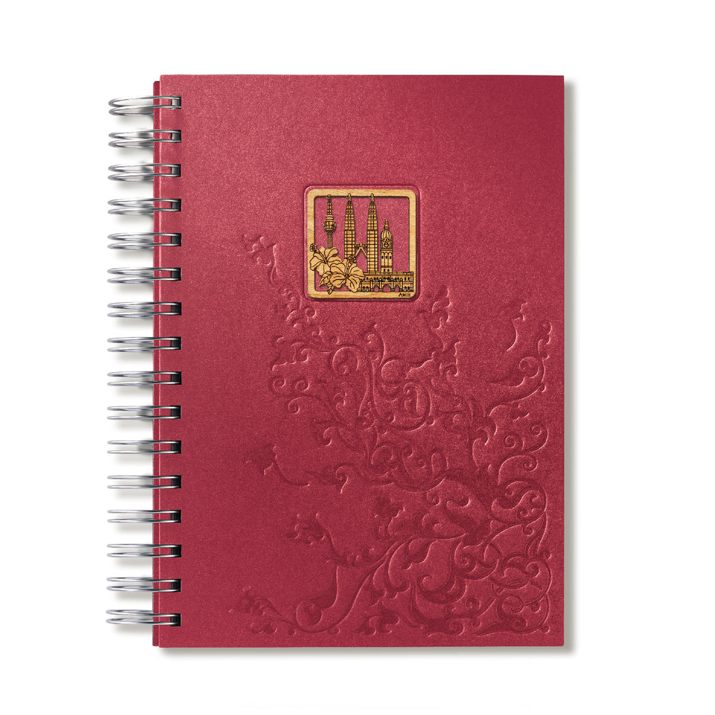 Diaries & Notebooks - Tribute to Kuala Lumpur - Red Wine