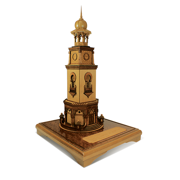 3-D Miniatures  - Penang Clock Tower