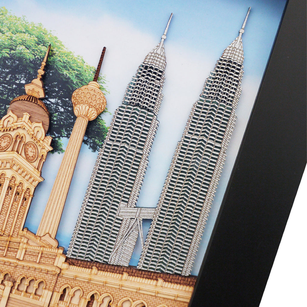 2-D Art Pieces - Landmarks of Kuala Lumpur